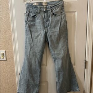 Light Blue Women's Flared Jeans